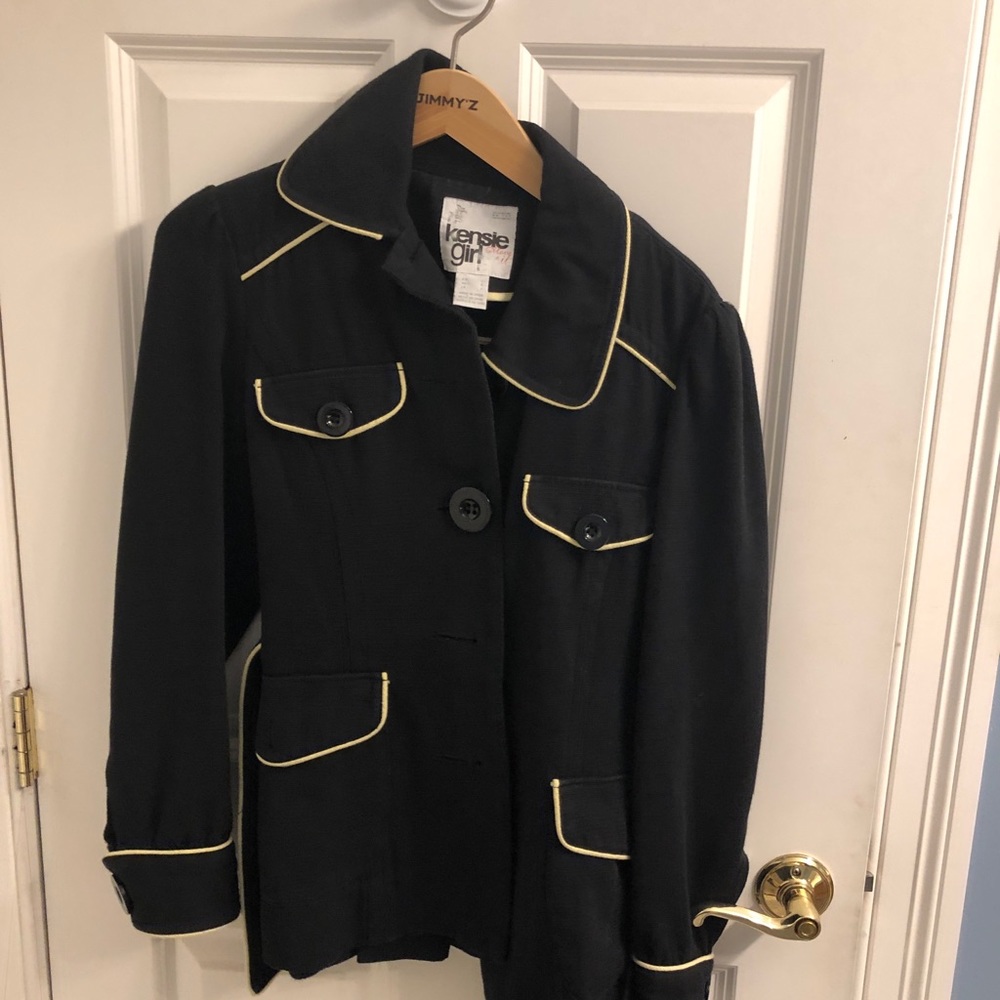 Kenzie girl blazer jacket size large with belt